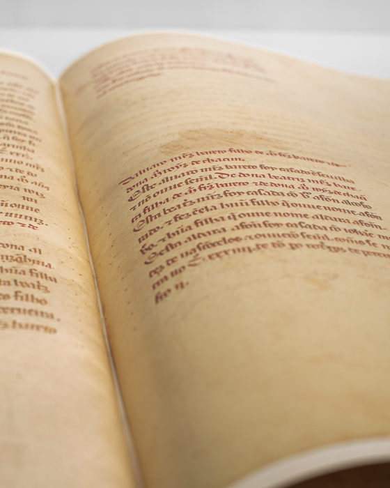 Fragmento do Nobiliário do Conde Dom Pedro ;: Cancioneiro da Ajuda